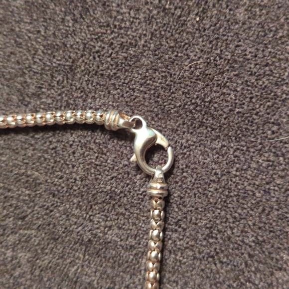 Sterling heart necklace - Picture 5 of 7
